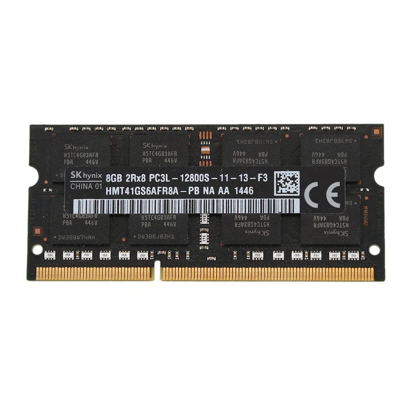 DDR3L 8GB 1600MHz PC3L-12800S RAM Memory SODIMM Low Voltage 1.35V 204-PIN for Laptop Notebook(Black) | Компьютеры и офис
