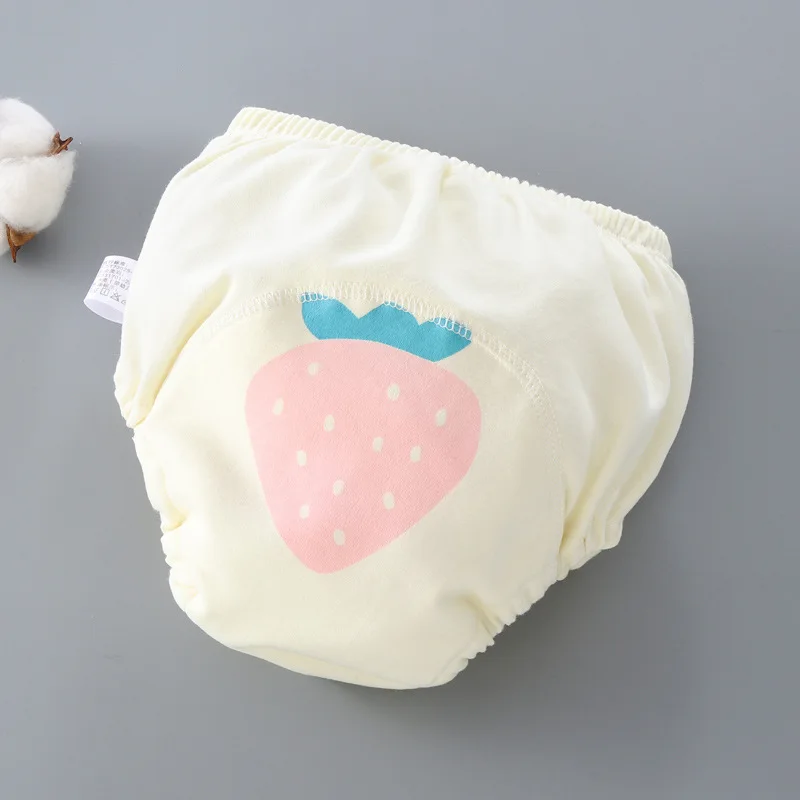 Pantalones de entrenamiento impermeables para bebé, pañales reutilizables de algodón, ropa interior lavable cambiante, pañales para niño pequeño