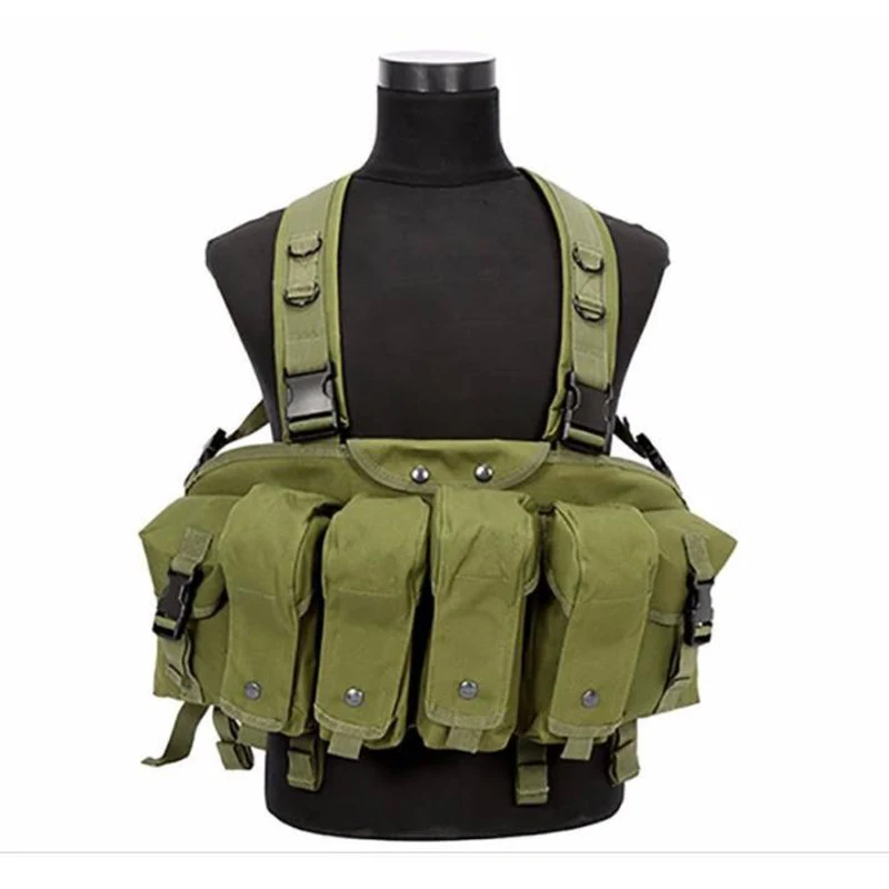 

Chest Vest In The Free Air Military Camouflage Tactica Airsoft Collection Combat Vest Transportation Rig Breast Munition Bp43