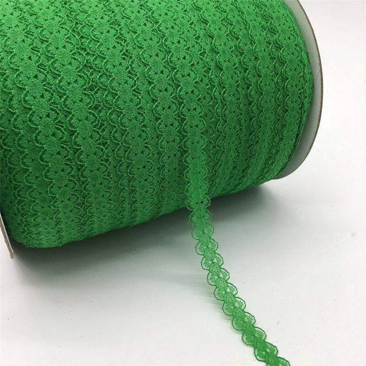 4   10Yards 14mm Lace Ribbon Bilateral Handicrafts Sofa Curtain Lace Fabric Accessories Handmade DIY Sewing Lace Skirt Bow Decor