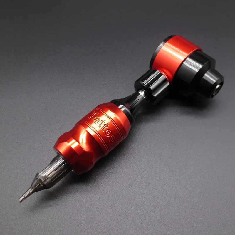 

New Hammer Style Rotary Tattoo Machine for Cartridge Needles with Tattoo Grip