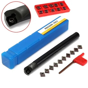 

S16Q-SCLCR09 Lathe Turning Tool Lathe Tools Steel CCMT09T3 Insert Holder Boring Bar Lathe Cutter Metal Turning Rod Industrial