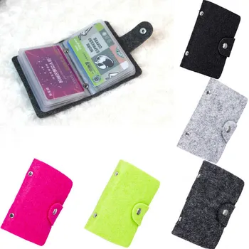 

24 Bit Card Holders Fashion Business Card Credit Card Holder Unisex Multifuncitonal Cards Pouch Pocket