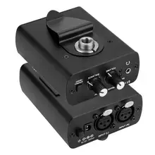 Para anleon s1 100-240v amplificador de fone de ouvido monitor de ouvido pessoal in-ear sistema de monitoramento de estúdio de estágio amplificador de fone de ouvido