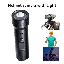 Mini caméra d'action caméra mini sport caméra casque Hd grand Angle mouvement DV caméra étanche lampe de poche boucle enregistrement casque cam(China)