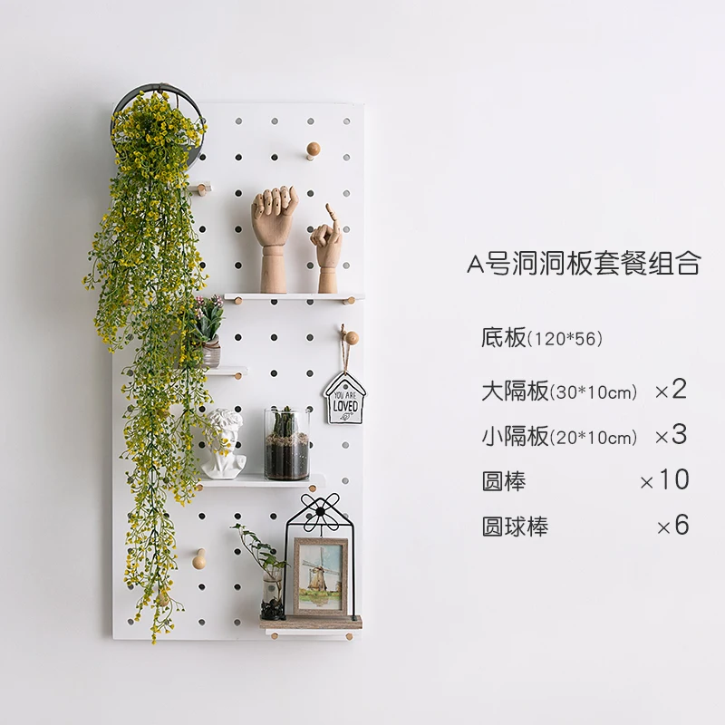  Solid Wood Cave Board Northern European Electric Meter Box Decoration Partition Kitchen Wall Hangin - 4000313339513