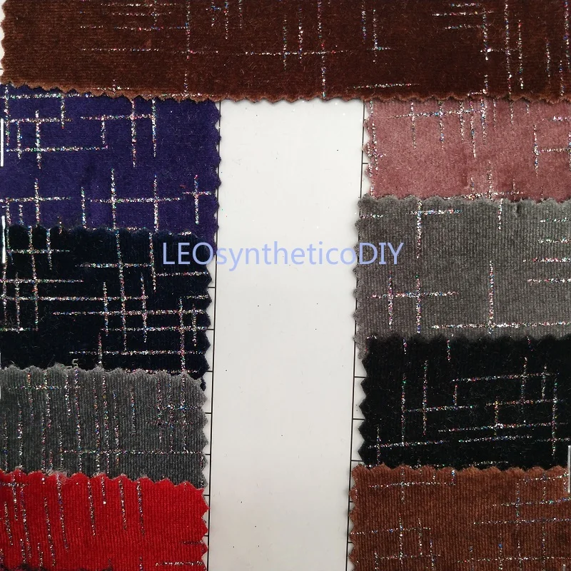 

90X134CM Velvet Glitter Leather For Making Bows Accessories LEOsyntheticoDIY P1314