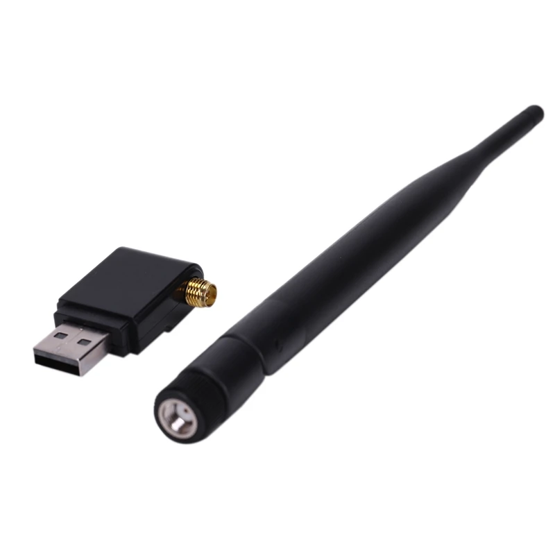 Беспроводной 150 Мбит/с USB WiFi маршрутизатор адаптер пк сетевой LAN Карта ключ с антенной