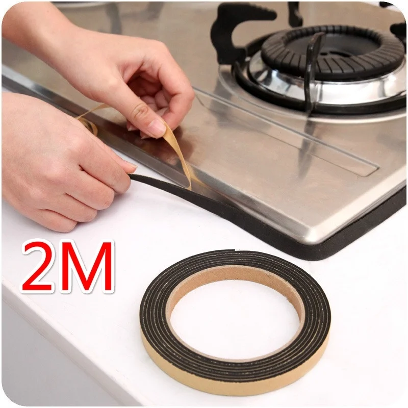 

2M Kitchen Self Sealing Adhesive Tape Dust And Waterproof Sealing Strip