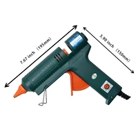 150W Hot Melt Glue Gun Temperature Adjustment, Various match to choose ,Replaceable Nozzle,Use 11mm Glue Stick for Repair Tool 2