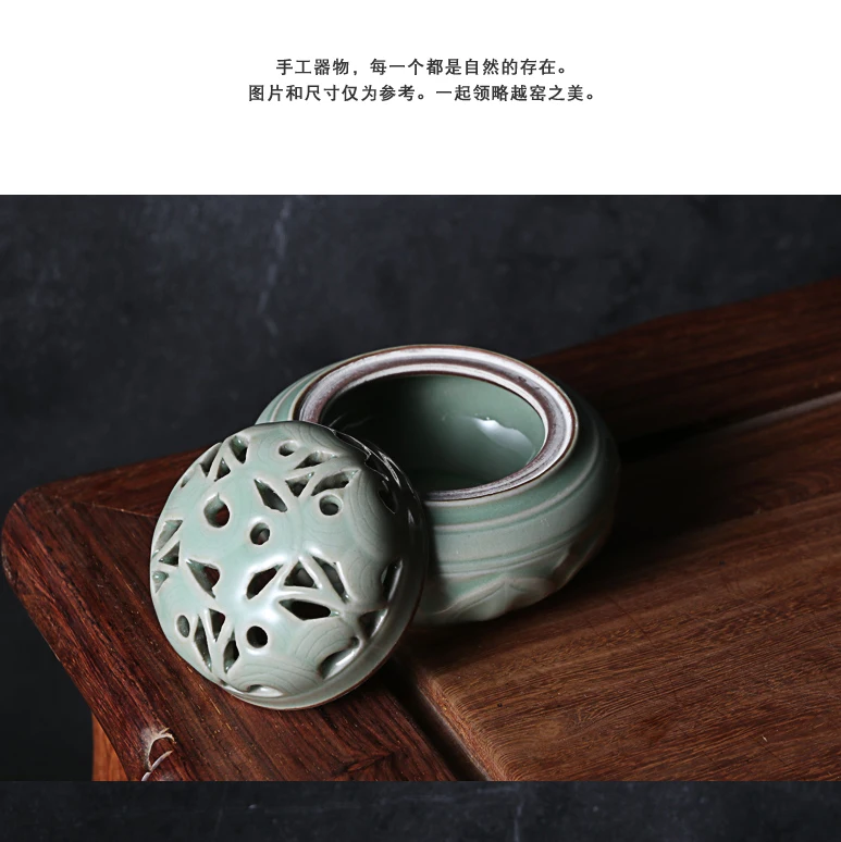 Китайская культура Celadon кадильница для ароматерапии Роскошные чайные наборы для чайного чая зеленый чай Китай Свадебный чайный набор