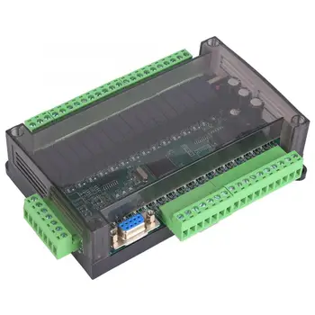 

PLC Programmable Logic Controller FX1N 32MR Industrial Control Board Load 4 Analog Inputs with Housing