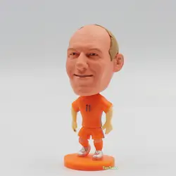 Футбольная звезда 2014 год футбол Нидерланды команда 11 # ROBBEN 2016 2,5 "игрушка кукла фигура