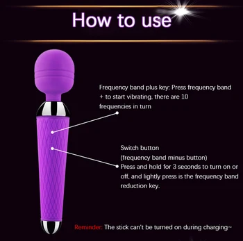 AV Vibrator Wireless Dildos Magic Wand for Women Clitoris Stimulator USB Rechargeable Massager Goods Sex Toys for Adults 18 2
