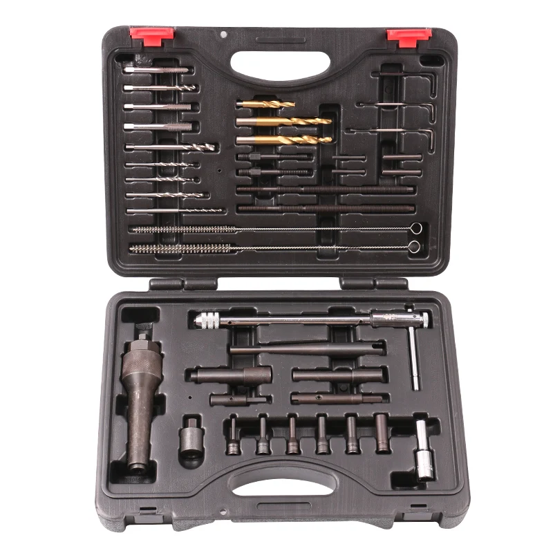 

40Pcs Damaged Glow Plug Removal Remover Thread Repair Hand Tools Set Kit