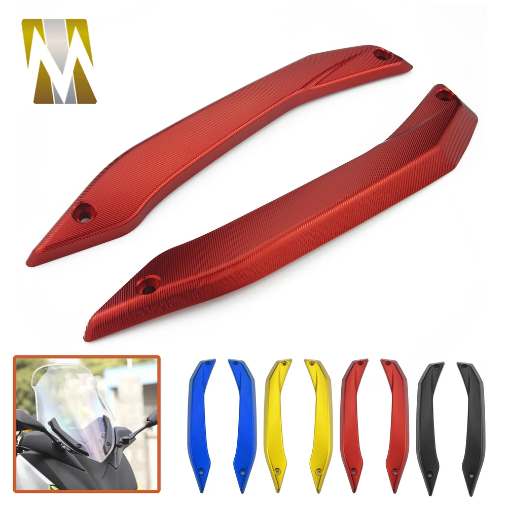 

Motorcycle Windshield Deflectors Windscreens Protectors For YAMAHA XMAX X-MAX 125 250 300 400 Adjustable Lockable CNC Bracket