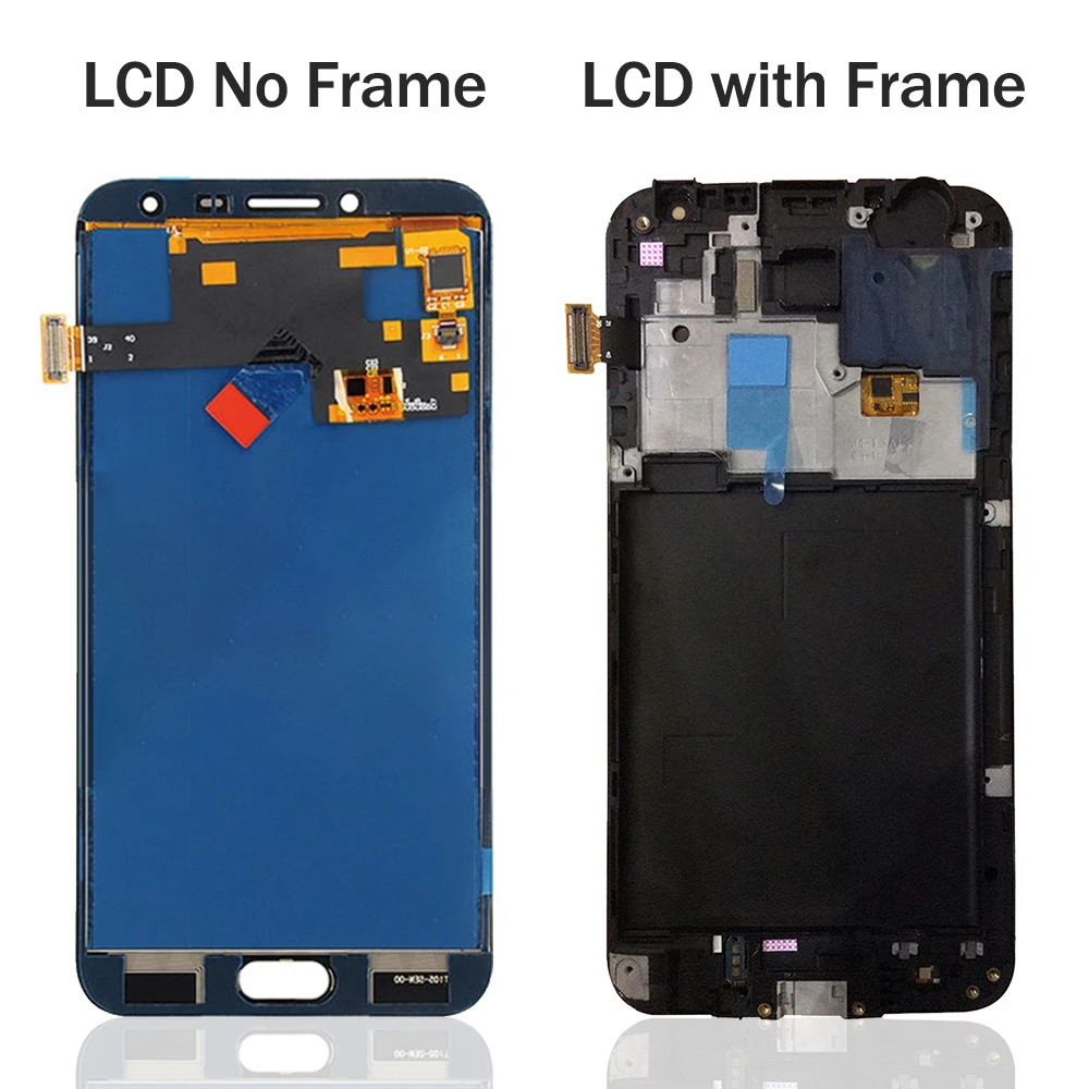 J400 дисплей для samsung Galaxy J4 J400F lcd SM-J400F/H/P/M/G/DS кодирующий преобразователь сенсорного экрана в сборе сменная рамка