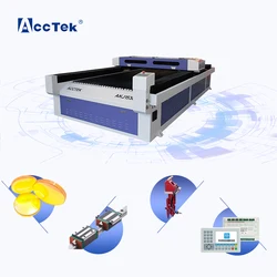 Machine de gravure Laser Co2 acrylique MDF, Machine de marquage et de découpe 1530 