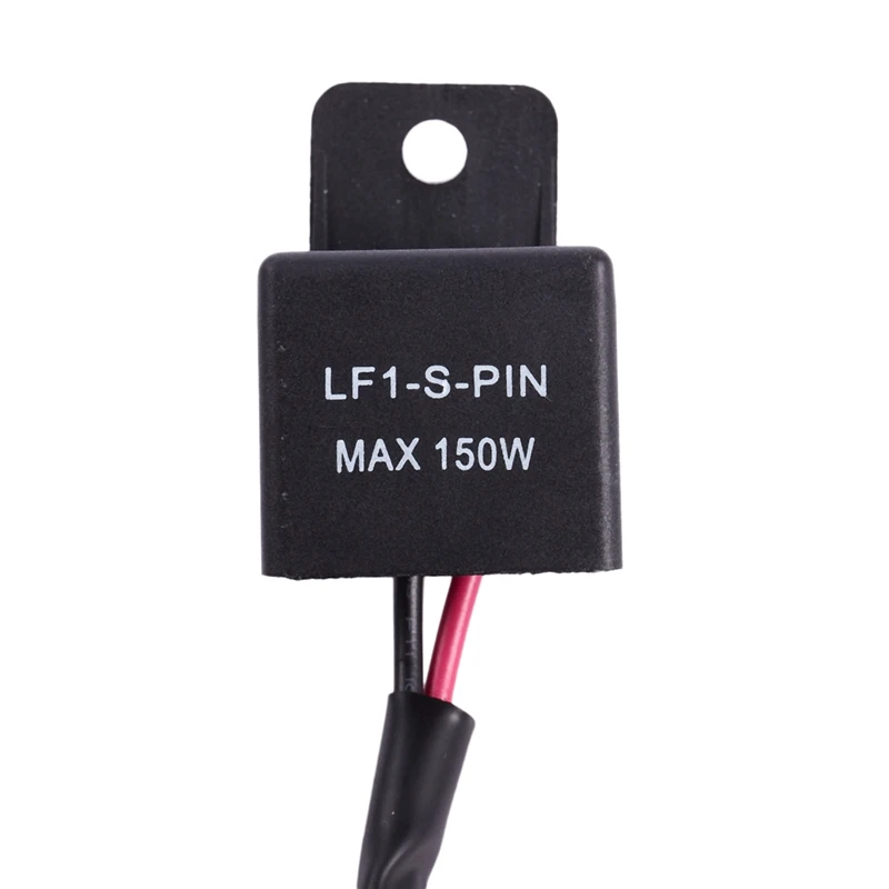 Черный мотоцикл велосипед 2 Pin 12V Светодиодный индикатор поворота светильник мигалка реле Modish