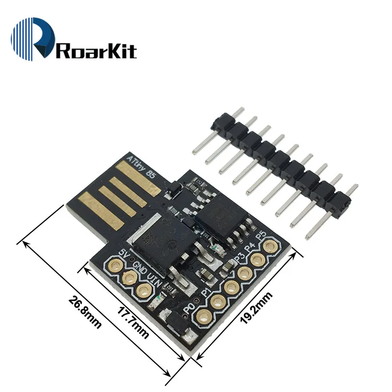 Digispark kickstarter миниатюрная Минималистичная плата разработки ATTINY85 модуль для Arduino usb