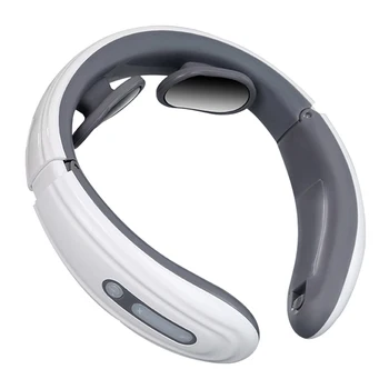 

6 Modes Pain Relief Electric Pulse Physiotherapy Instrument Health Care Neck Shoulder Cervical Vertebra Massager 9 Gears ABS