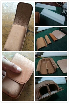 

Hand-work unique design tools-Leather shaping mould-Leather 2 Cigar Case mold - leather shaping stencil