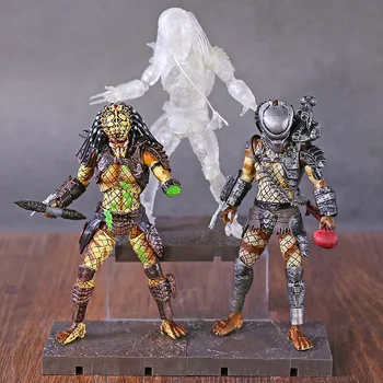 

Exquisite Mini Series Predators 2 Invisible Jungle Battle Damage Invisible City Hunter Collectible