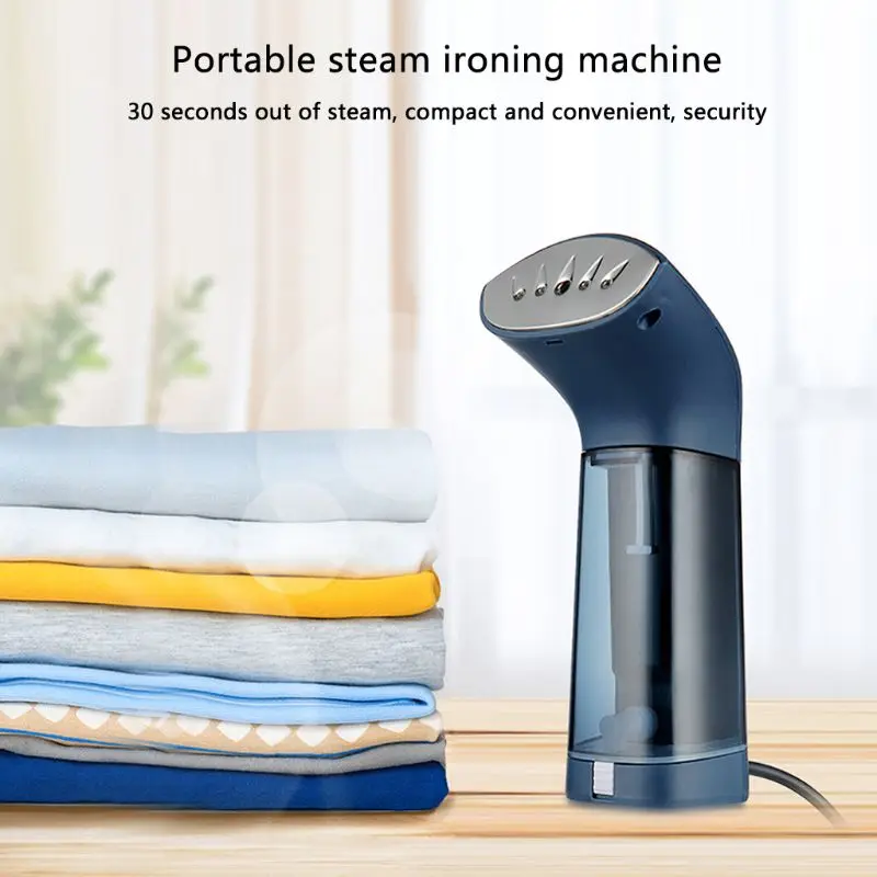 

Mini Portable Handel Steamer Steam Iron Electric Fast Heat Up for Clothes Horizontal Vertical Steaming for Home and Travel