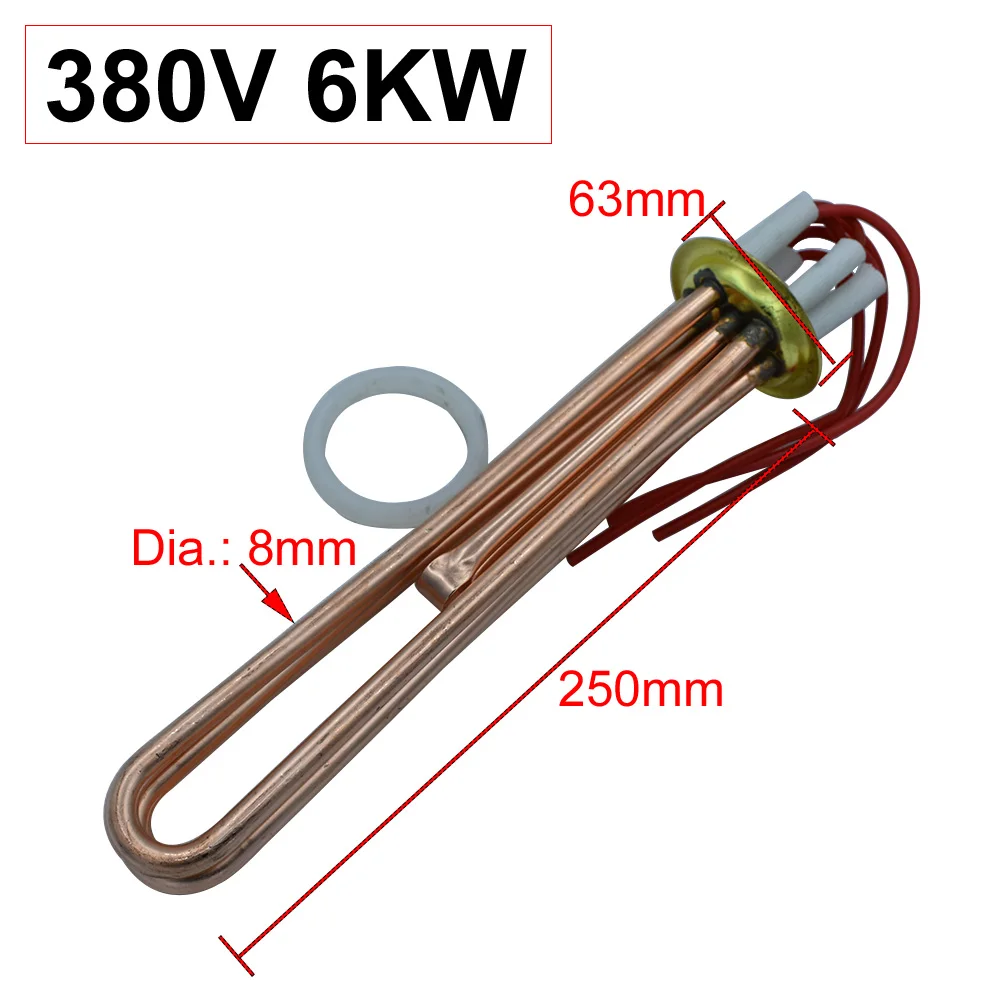 紫铜尺寸-380V6KW