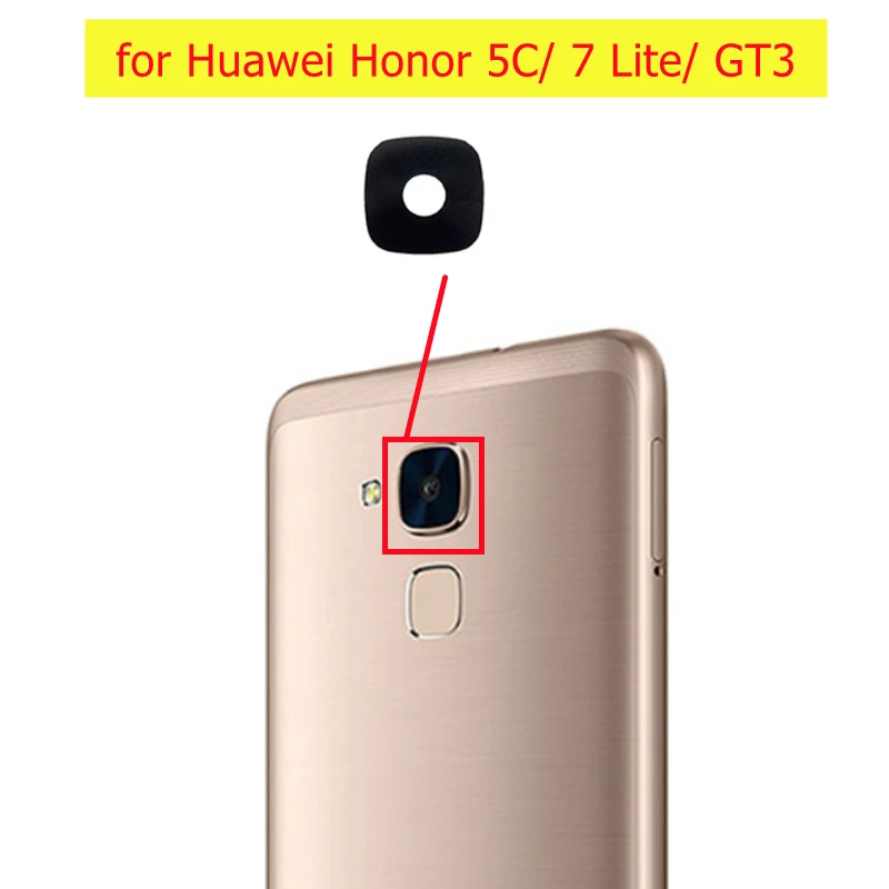 2pcs/lot for Huawei Honor 5C/ 7 Lite/ GT3 Back Camera Glass Lens Main Rear with Glue Repair Spare Parts | Мобильные телефоны и