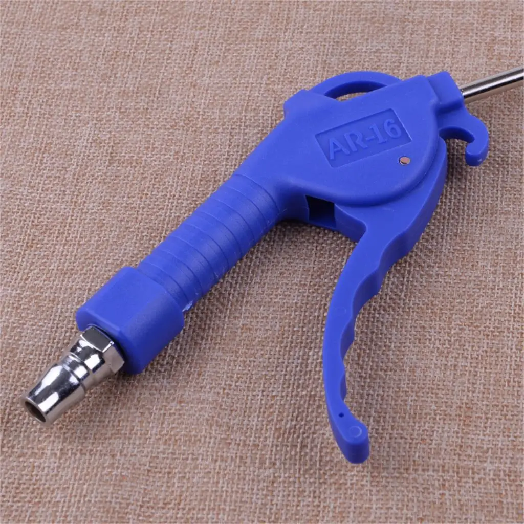 DWCX 2 мм синяя ручка офсетный наконечник угловая насадка Пыльник очиститель воздуха дуга Пистолет Сцепление пыли воздуходувка инструмент для очистки оборудования машины