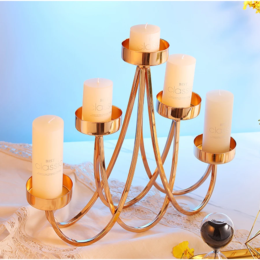 Decoracion Nordica Hogar Lanterna Decorativa De Ferro Candlesticks Accents Wedding Centerpieces Gold Home Decor Mumluk CC50ZT Decoracion Nordica Hogar Lanterna Decorativa De Ferro Candlesticks Accents Wedding Centerpieces Gold Home Decor Mumluk CC50ZT