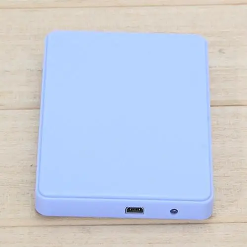 2,5 дюймов USB3.0 для SATA HDD Box SSD Корпус чехол Высокоскоростная поддержка USB SATA HDD корпус внешний корпус для жесткого диска - Цвет: Синий