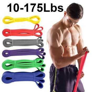 

Unisex 208cm Pull Up Elastic Band Natural Latex Rubber Loop Resistance Bands Gym Fitness Expander Strengthen Trainning Power