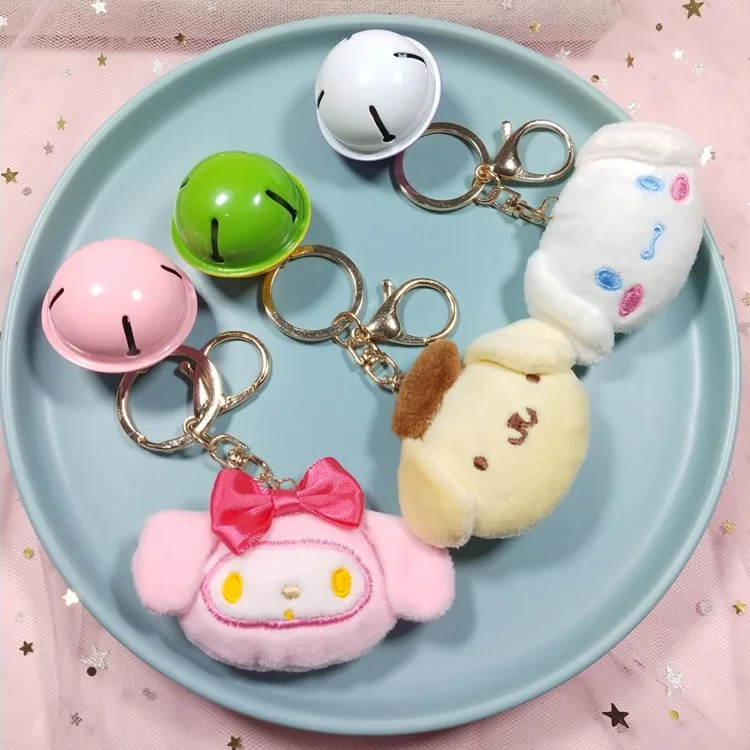 2020 мультяшный пудинг My melody Cinnamoroll Собака плюшевые брелки мороженое плюшевая