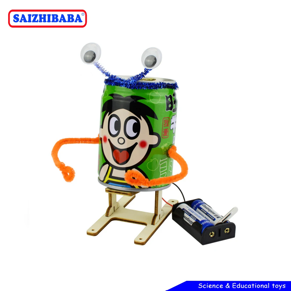 Saizhibaba DIY танцевальный робот изобретения физический эксперимент наборы для