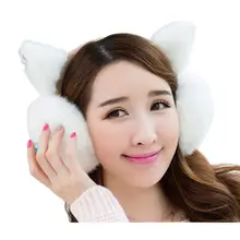 Модные Плюшевые ушные вкладыши милые женские девушки теплые удобные противошумные наушники защита 517D