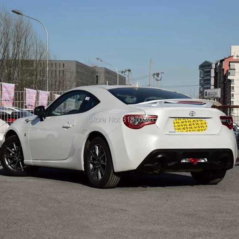 For Toyota GT86 Subaru BRZ Scion FR-S spoiler 2012+ ABS Plastic Rear Roof Spoiler Wing Trunk Lip Boot Cover Car Styling | Автомобили и