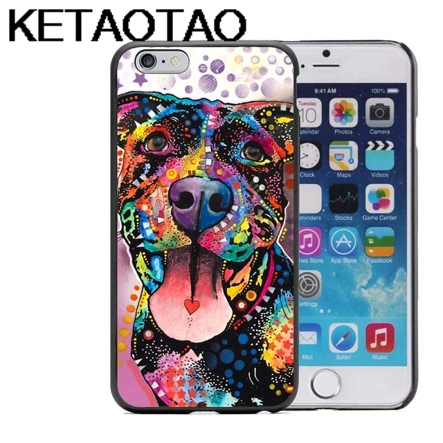 KETAOTAO Животное Искусство собака для iPhone 4S SE 5C 5S 6 6S 7 8 Plus X XR XS MAX для samsung черный мягкий чехол для телефона резиновый силиконовый - Цвет: Армейский зеленый