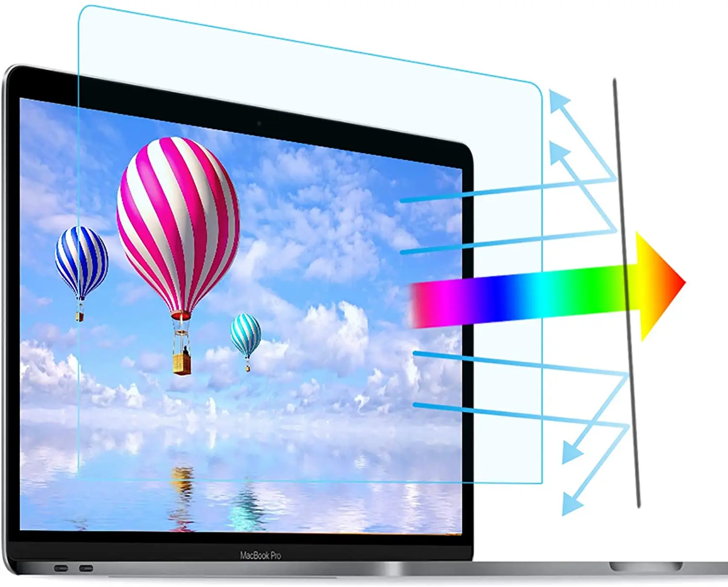 2X Anti Blue-Ray Screen Protector Guard Cover for New HP ENVY x360 15 bp051nr bp005na bp004na bp003tx bp001 bp005tx 15.6" touch |