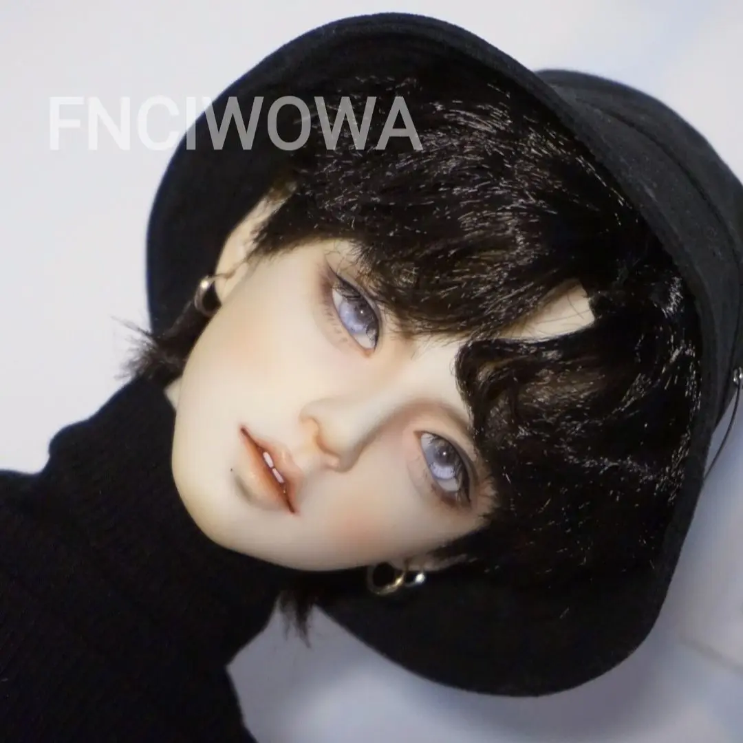 

1/3 1/4 1/6 BJD Doll Wig Kim Tae Hyung Hair Custom Made Realistic Idol Group Short Wig Art Collection Male Doll Custom Color