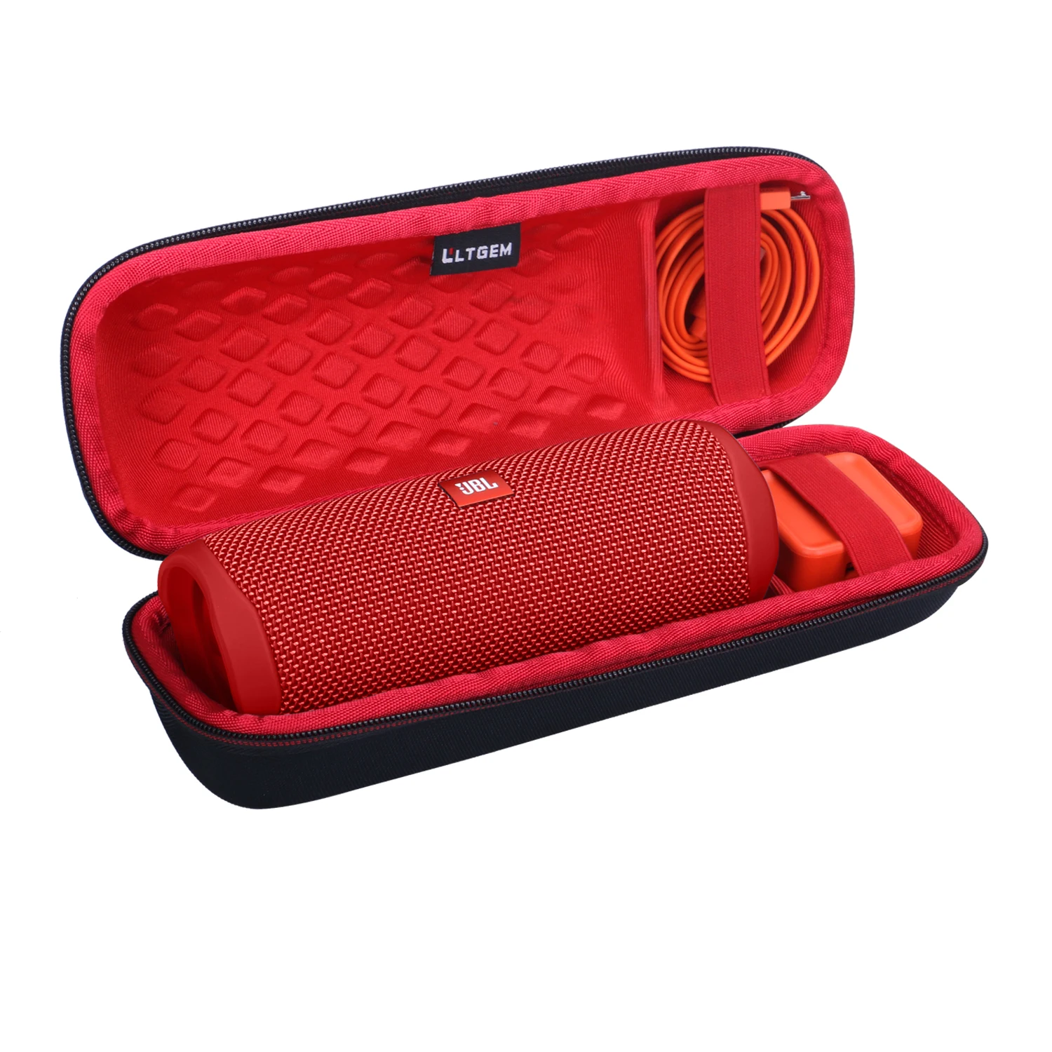 LTGEM Водонепроницаемый EVA Жесткий Чехол для JBL Flip 5 Bluetooth динамик защитный чехол сумка для переноски для JBL