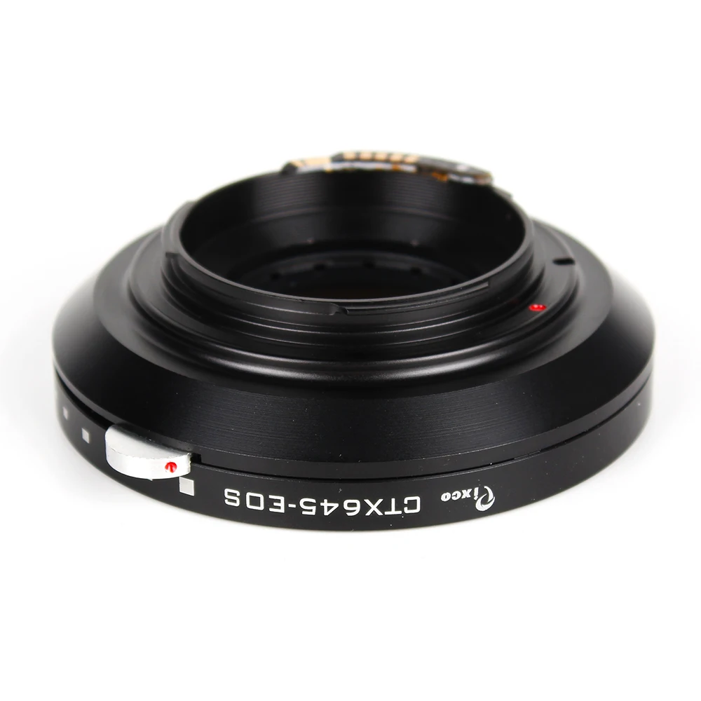 Pixco Pro Emf Confirmation Chip Adapter Adjustable Aperture Suit For Contax 645 Mount Lens To Canon Eos Camera 4000D 2000D 6D Ii