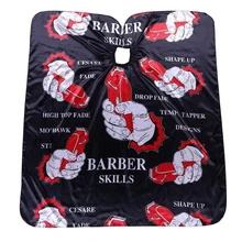 Водонепроницаемый стрижки волос стрижка узор накидка для салона, парикмахерской парикмахерские фартуки Обёрточная бумага платье инструменты парикмахерский фартук