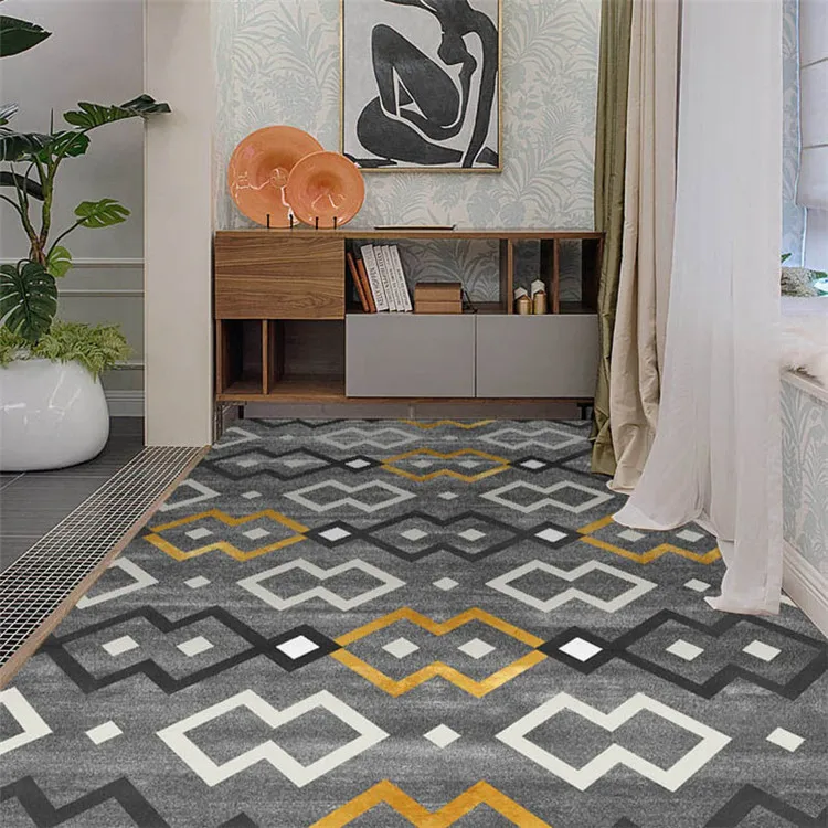 Ковер для дома, гостиной, спальни, Северной Европы, простой современный диван, подушка для журнального столика, для спальни, полная прикроватная тумбочка на заказ - Цвет: 2