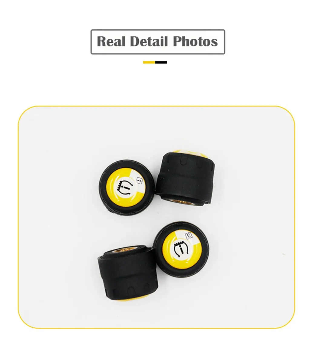 Автомобильный Tpms Bluetooth монитор давления в шинах внешний датчик для Android Ios имеет кПа бар Psi функции переключателя Ip67 Водонепроницаемый# P25