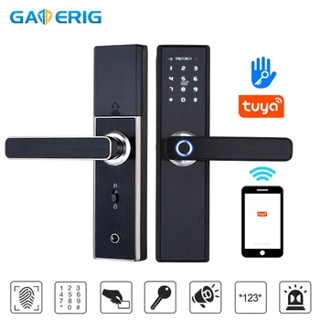 GATERIG Lock Door Smart Fingerprint Intelligent Unlock WiFi Lock Password Biometric Hotel Digtal Door Lock gaterig intelligent lock door smart with fingerprint unlock digtal password lock apartment security door lock