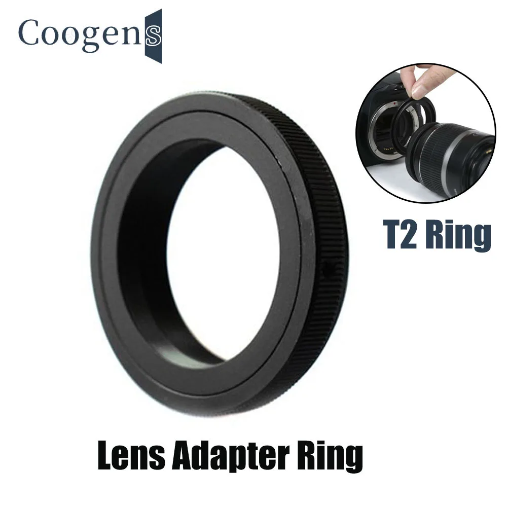 T2 T Mount Lens Adapter Ring For Canon EOS AI PK AF M42 Nikon AF Pentax Olympus Sony Minolta Alpha D800 D5100 D5200 D7000 DSLR