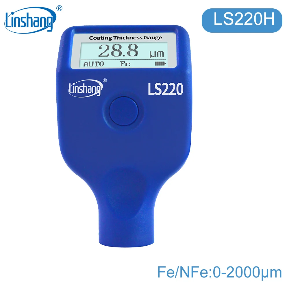 Linshang LS220H coating thickness gauge LS221 mil gage LS223 dry film