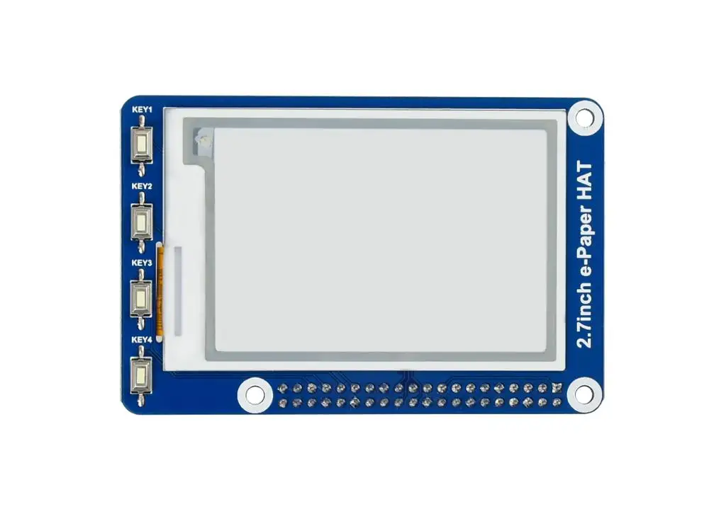Waveshare 2 7 'E paper 264x176 дюйма E Ink display HAT для Raspberry Pi 2B/3B/Zero W цвет: черный белый интерфейс